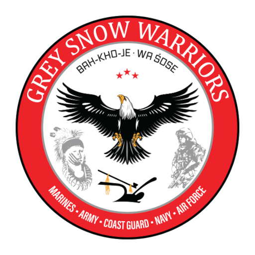 Grey Snow Warriors Shield
