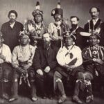 Iowa Tribal Delegation To Washington, D.C. ca 1865