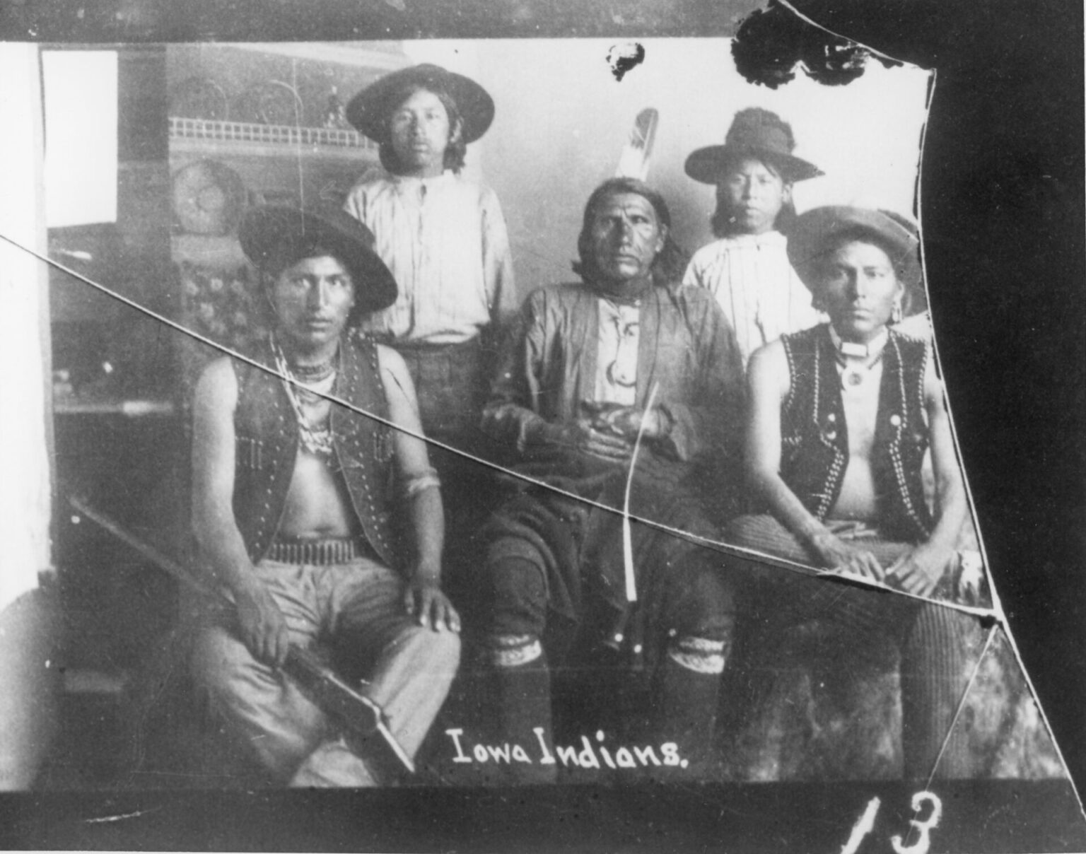 Ransom Glass Plate Negative Collection – Iowa Tribe Of Oklahoma