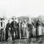 Iowa Indian Camp near Guthrie, I.T. September 30, 1889