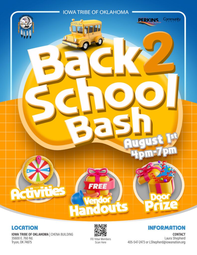 Back to School Bash Flyer