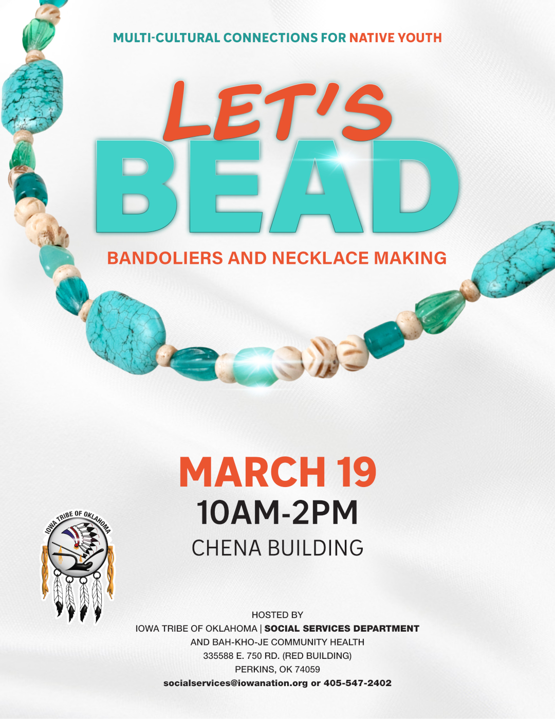 Multi Cultural Beading Flyer 2026